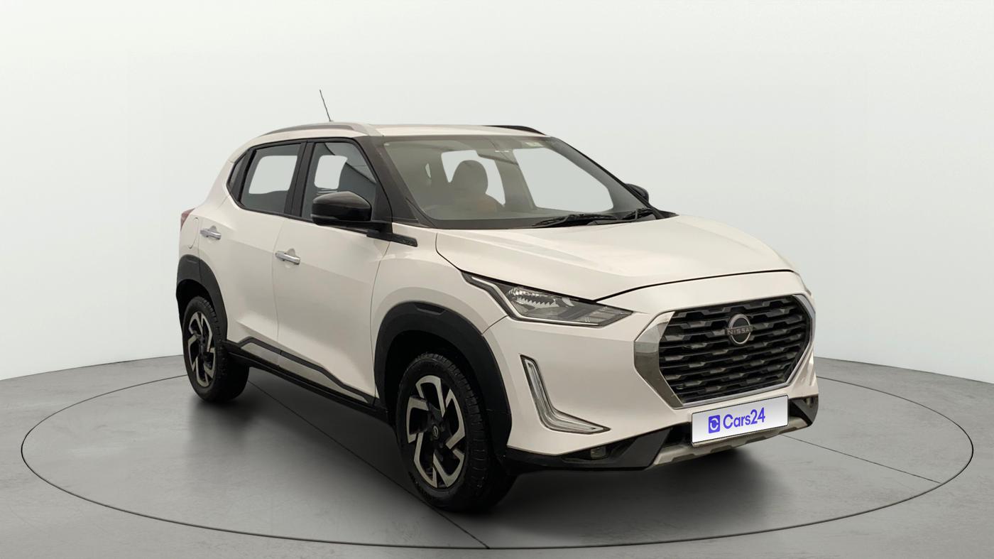 2021 Nissan MAGNITE XV TURBO CVT, Petrol, Automatic, 42,592 km, Right Front Diagonal