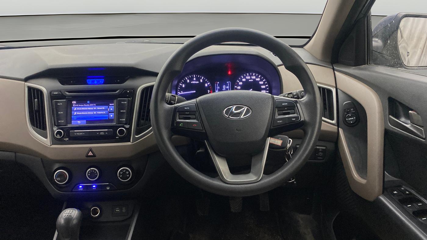 2015 Hyundai Creta S 1.6 PETROL, Petrol, Manual, 65,092 km, Steering Wheel Close Up