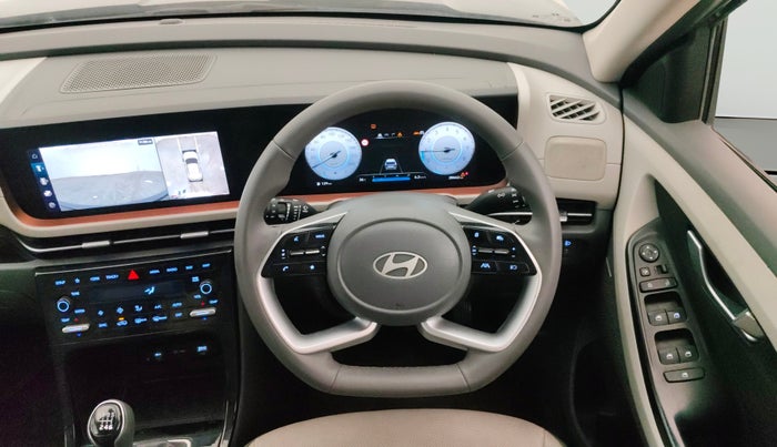 2024 Hyundai Creta SX (O) 1.5 PETROL, Petrol, Manual, 28,652 km, Steering Wheel Close Up