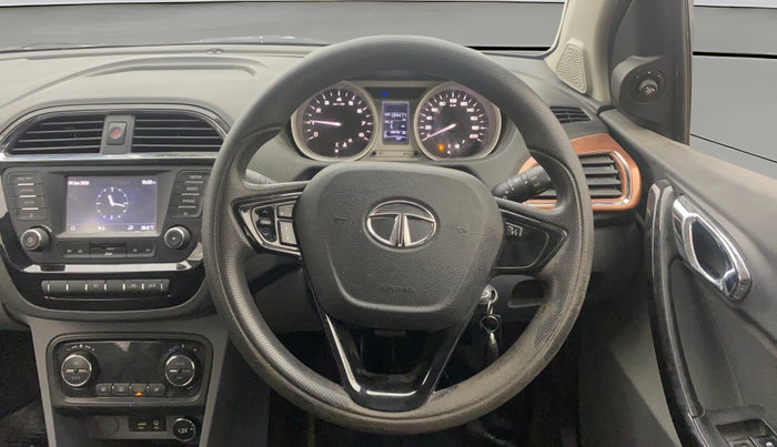 2017 Tata TIGOR XZ (O) PETROL, Petrol, Manual, 1,34,427 km, Steering Wheel Close Up