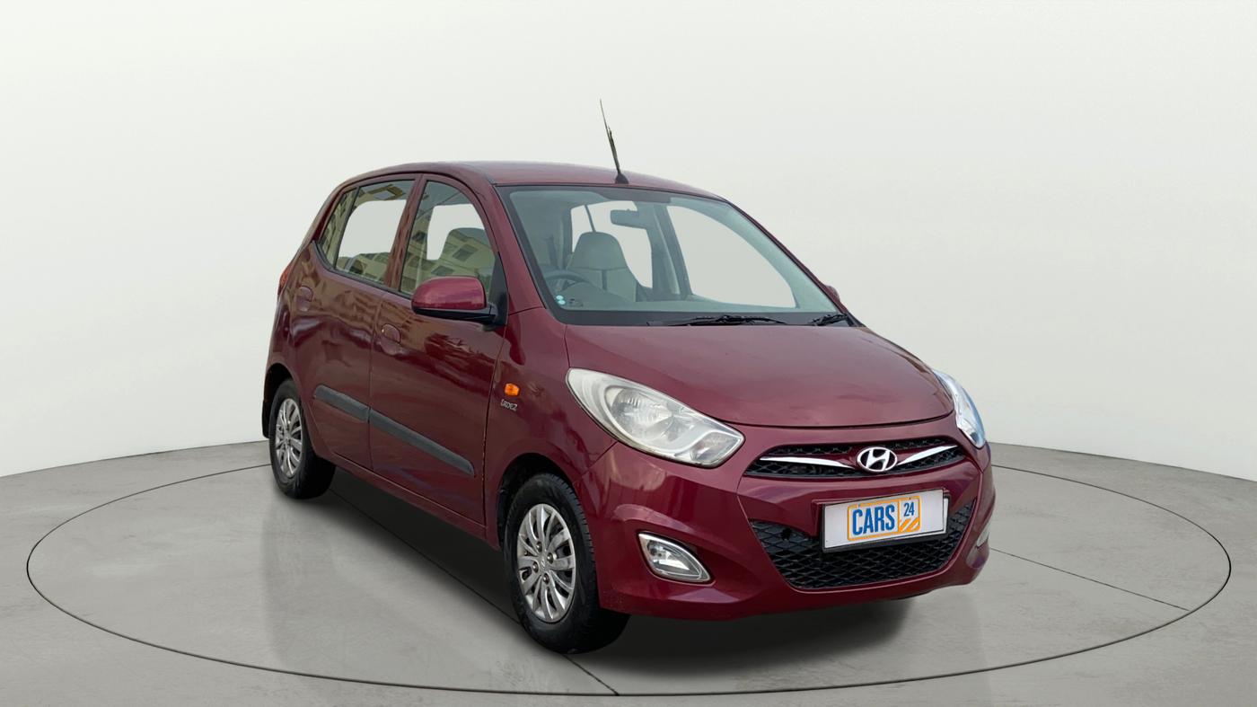 2016 Hyundai i10 SPORTZ 1.1, Petrol, Manual, 1,02,064 km, Right Front Diagonal