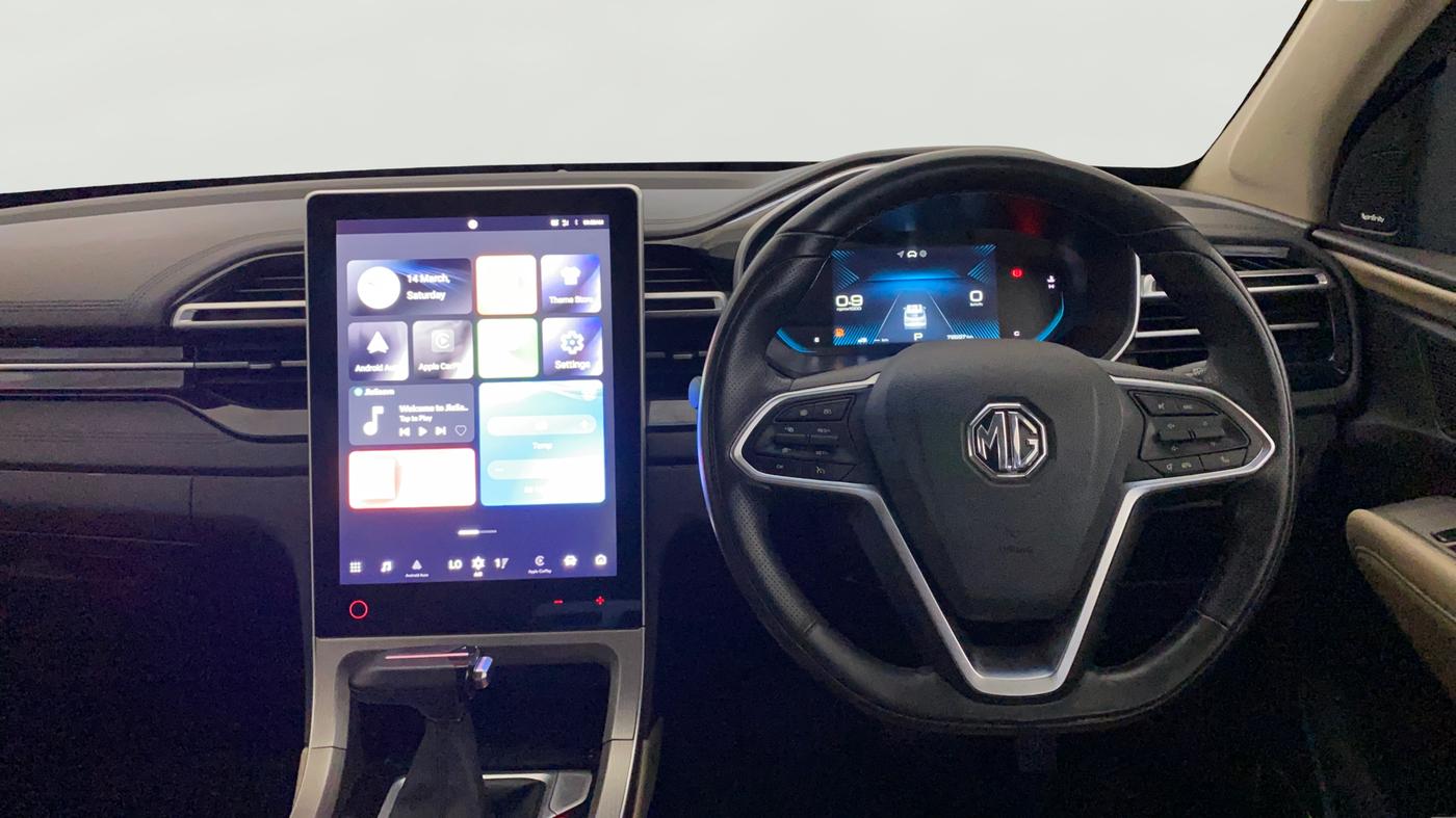 2023 MG HECTOR SHARP PRO 1.5 PETROL TURBO CVT PETROL, Petrol, Automatic, 72,557 km, Steering Wheel Close Up