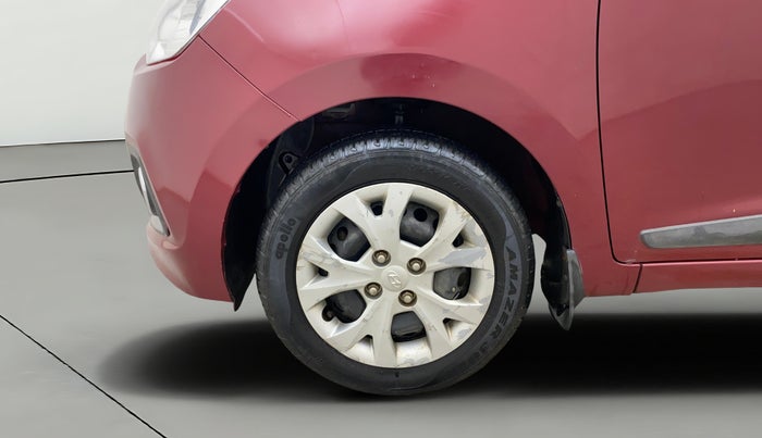 2013 Hyundai Grand i10 SPORTZ 1.2 KAPPA VTVT, Petrol, Manual, 66,051 km, Left Front Wheel