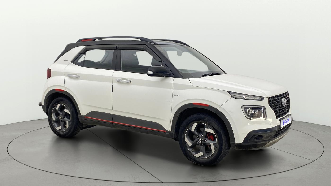 2021 Hyundai VENUE SX 1.0 (O) TURBO IMT DUAL TONE, Petrol, Manual, 35,269 km, Right Front Diagonal