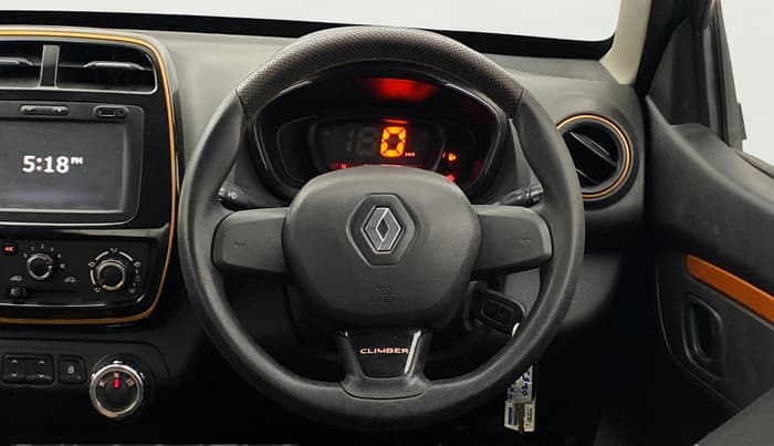 2017 Renault Kwid CLIMBER 1.0 AMT, Petrol, Automatic, 77,996 km, Steering Wheel Close Up