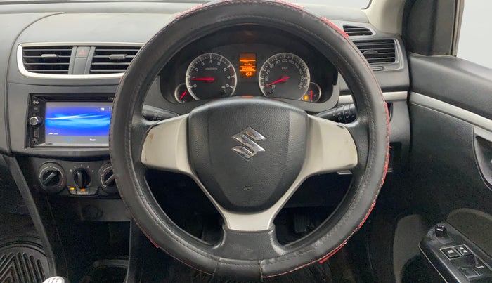 2014 Maruti Swift VXI, Petrol, Manual, 1,44,858 km, Steering Wheel Close Up