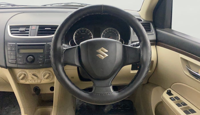 2013 Maruti Swift Dzire VXI, Petrol, Manual, 49,948 km, Steering Wheel Close Up