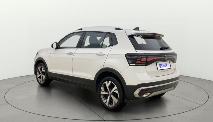 2025 Volkswagen TAIGUN TOPLINE 1.0 TSI AT, Petrol, Automatic, 5,074 km, Left Back Diagonal