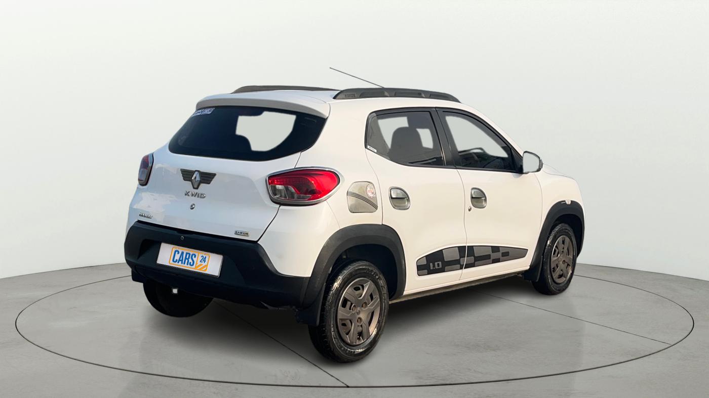 2017 Renault Kwid RXL 1.0 AMT, Petrol, Automatic, 55,564 km, Right Back Diagonal