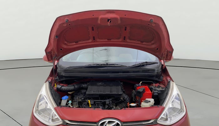 2017 Hyundai Grand i10 SPORTZ (O) AT 1.2 KAPPA VTVT, Petrol, Automatic, 9,340 km, Open Bonet