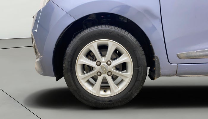 2016 Hyundai Grand i10 ASTA AT 1.2 KAPPA VTVT, Petrol, Automatic, 34,735 km, Left Front Wheel