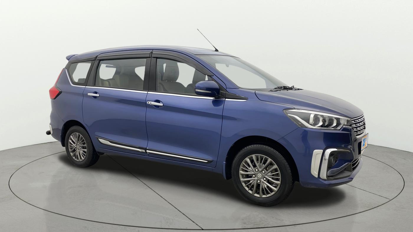 2020 Maruti Ertiga ZXI+ SHVS, Petrol, Manual, 38,112 km, Right Front Diagonal