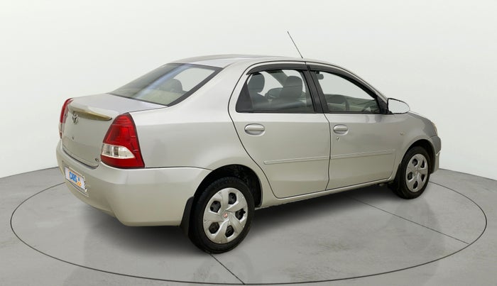 2013 Toyota Etios G, Petrol, Manual, 1,16,531 km, Right Back Diagonal