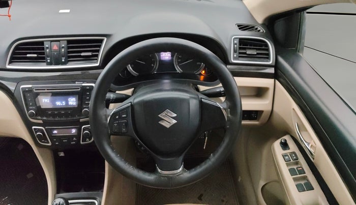 2018 Maruti Ciaz DELTA 1.4 MT PETROL, Petrol, Manual, 54,778 km, Steering Wheel Close Up