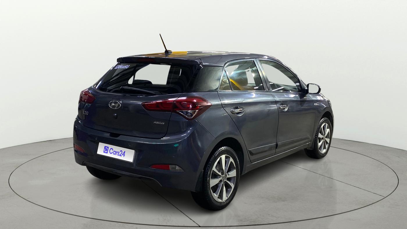 2017 Hyundai Elite i20 ASTA 1.2 (O), Petrol, Manual, 61,671 km, Right Back Diagonal