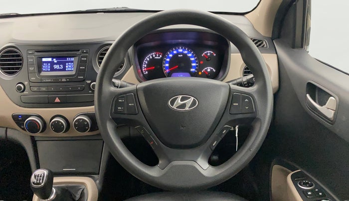 2015 Hyundai Xcent S 1.2, Petrol, Manual, 76,266 km, Steering Wheel Close Up