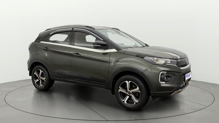 2021 Tata NEXON XZA PLUS SUNROOF PETROL, Petrol, Automatic, 74,656 km, Right Front Diagonal