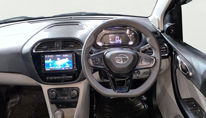 2020 Tata Tiago XZA PLUS PETROL, Petrol, Automatic, 47,123 km, Steering Wheel Close Up