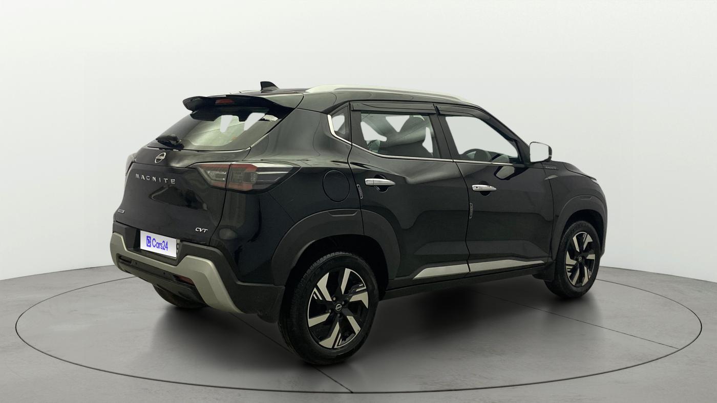 2025 Nissan MAGNITE Tekna Plus HRAO 1.0 Turbo Petrol CVT, Petrol, Automatic, 17,940 km, Right Back Diagonal