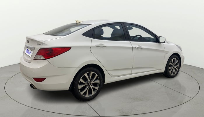2013 Hyundai Verna FLUIDIC 1.6 CRDI SX, Diesel, Manual, 96,675 km, Right Back Diagonal