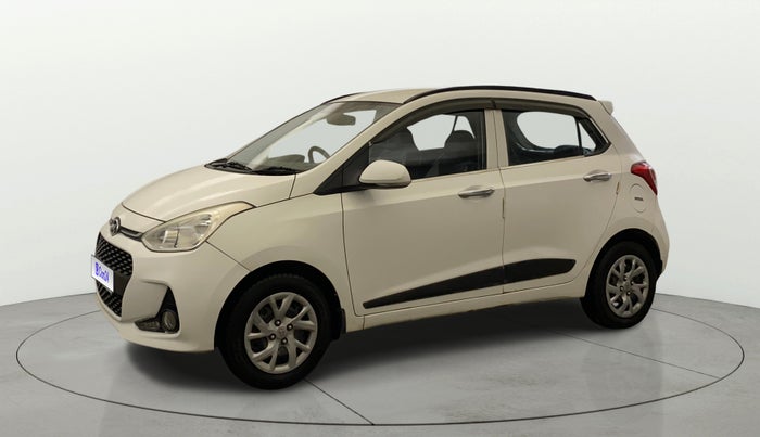 2019 Hyundai Grand i10 SPORTZ 1.2 KAPPA VTVT, Petrol, Manual, 75,085 km, Left Front Diagonal