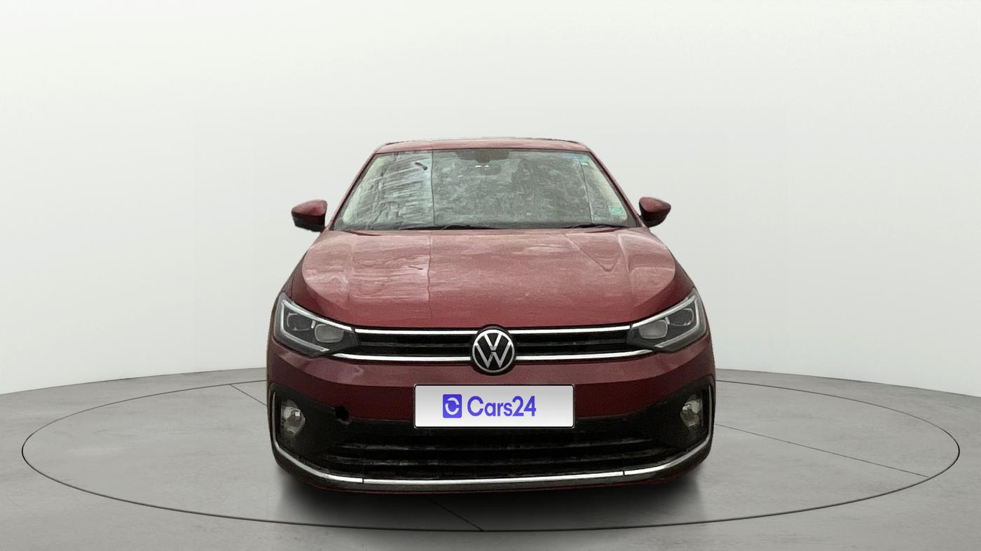 2022 Volkswagen VIRTUS TOPLINE TSI 1.0 AT, Petrol, Automatic, 47,258 km, Front