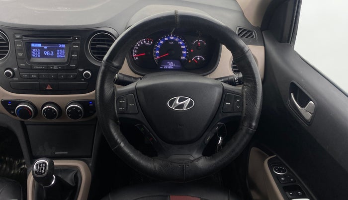 2014 Hyundai Xcent S 1.2, Petrol, Manual, 26,454 km, Steering Wheel Close Up