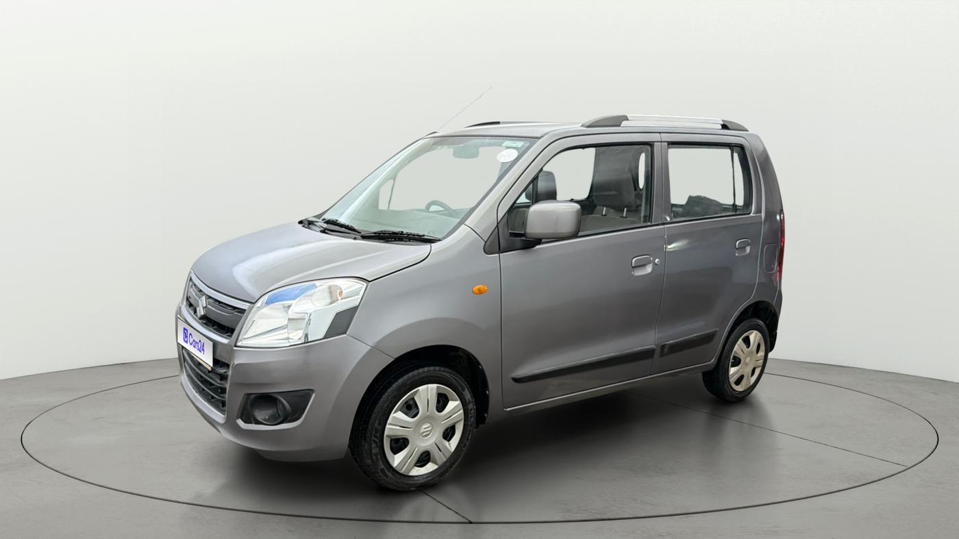 2015 Maruti Wagon R 1.0 VXI, Petrol, Manual, 39,588 km, Left Front Diagonal