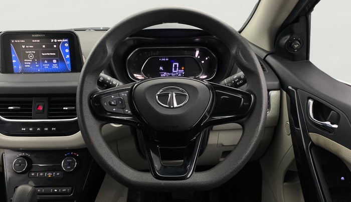 2021 Tata NEXON XZA PLUS PETROL, Petrol, Automatic, 52,923 km, Steering Wheel Close Up