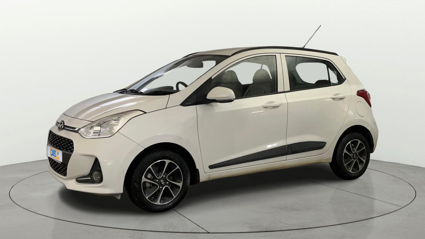 2018 Hyundai Grand i10 SPORTZ AT 1.2 KAPPA VTVT, Petrol, Automatic, 21,664 km, Left Front Diagonal