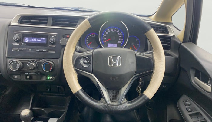 2017 Honda Jazz 1.2L I-VTEC S, Petrol, Manual, 1,24,069 km, Steering Wheel Close Up