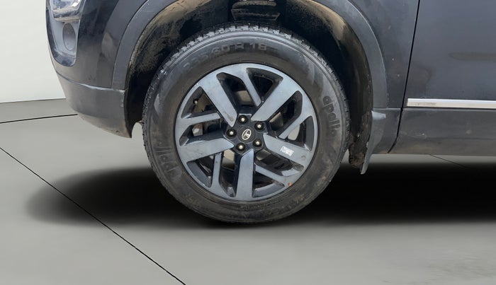 2022 Tata Harrier XZA PLUS 2.0L KRYOTEC HALO EDITION, Diesel, Automatic, 75,663 km, Left Front Wheel
