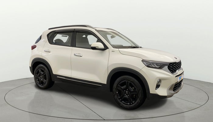 2021 KIA SONET HTX 1.0 IMT, Petrol, Manual, 9,222 km, Right Front Diagonal