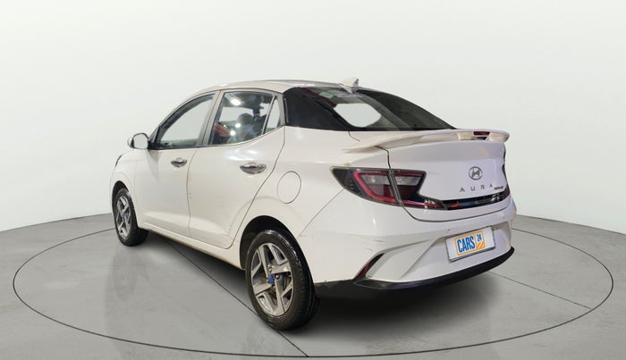 2023 Hyundai AURA SX 1.2 CNG, CNG, Manual, 41,204 km, Left Back Diagonal