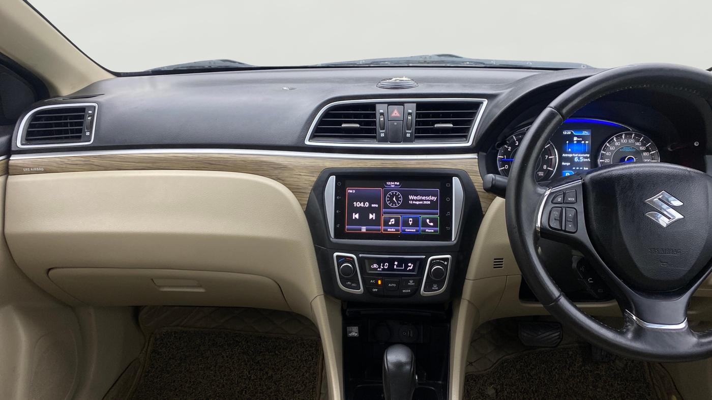 2022 Maruti Ciaz ALPHA  AT 1.5 SHVS PETROL, Petrol, Automatic, 57,495 km, Air Conditioner