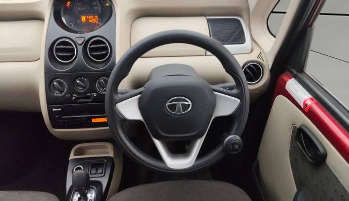2016 Tata Nano TWIST XTA, Petrol, Automatic, 16,800 km, Steering Wheel Close Up