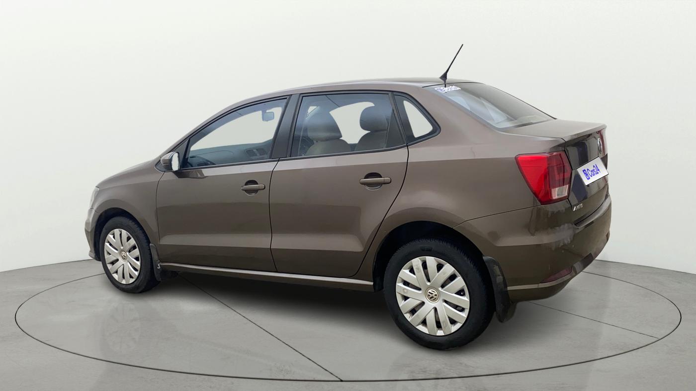 2017 Volkswagen Ameo COMFORTLINE 1.5 AT, Diesel, Automatic, 89,547 km, Left Back Diagonal