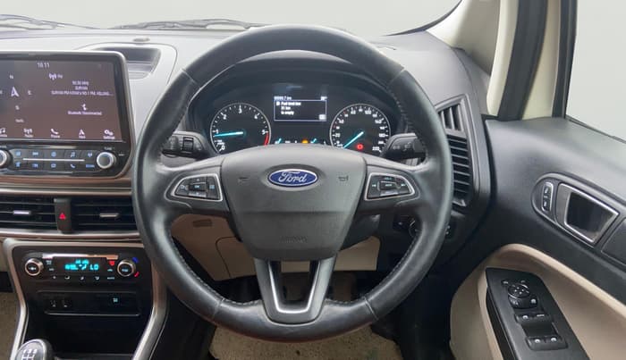 2021 Ford Ecosport TITANIUM 1.5L DIESEL, Diesel, Manual, 89,879 km, Steering Wheel Close Up