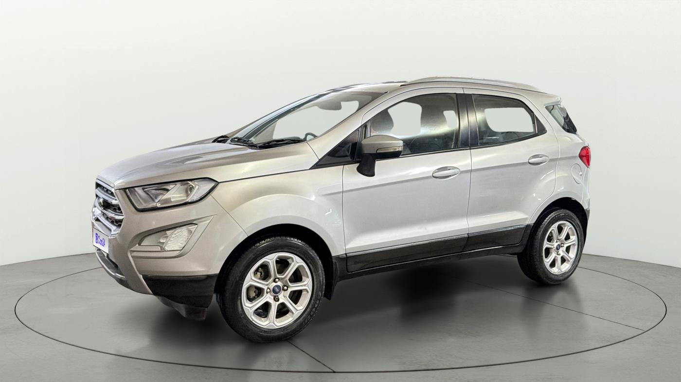 2019 Ford Ecosport TITANIUM + 1.5L PETROL AT, Petrol, Automatic, 43,554 km, Left Front Diagonal