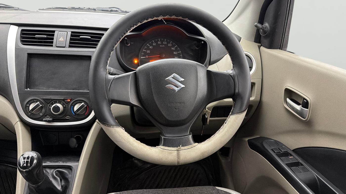 2016 Maruti Celerio VXI, Petrol, Manual, 44,551 km, Steering Wheel Close Up