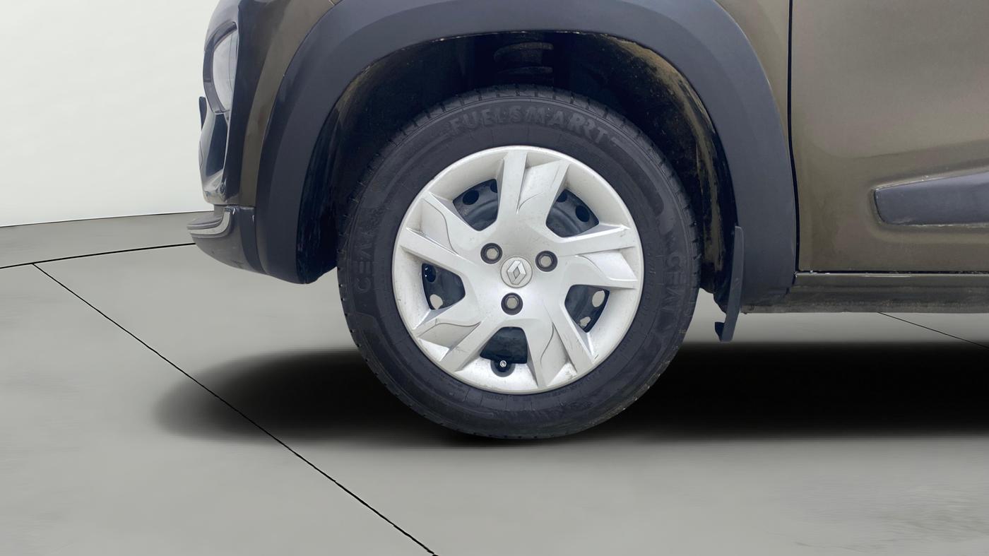 2021 Renault Kwid RXT 1.0 AMT (O), Petrol, Automatic, 19,215 km, Left Front Wheel