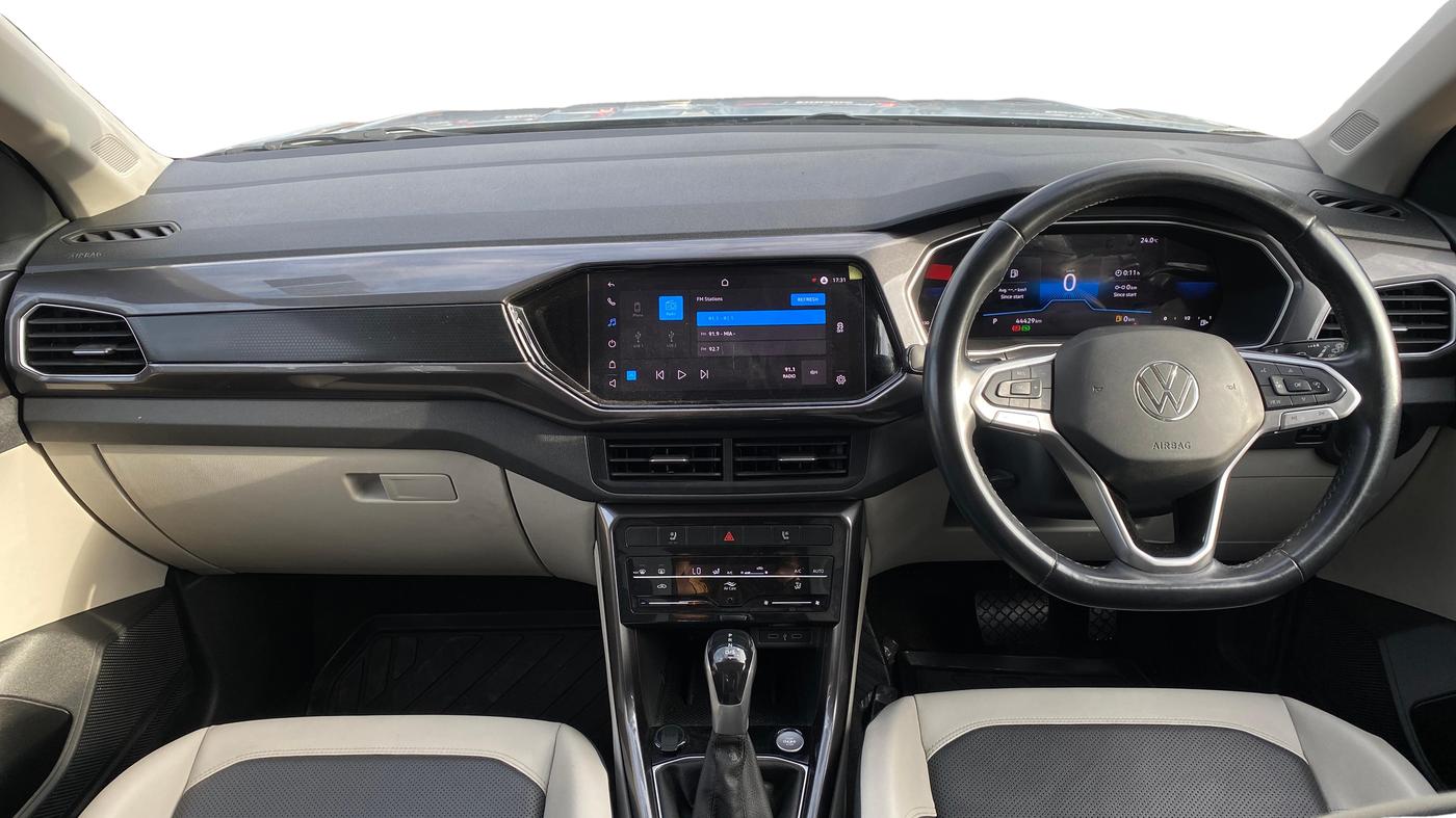 2021 Volkswagen TAIGUN TOPLINE 1.0 TSI AT, Petrol, Automatic, 44,429 km, Dashboard