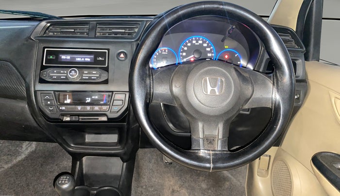 2017 Honda Brio E MT, Petrol, Manual, 63,253 km, Steering Wheel Close Up