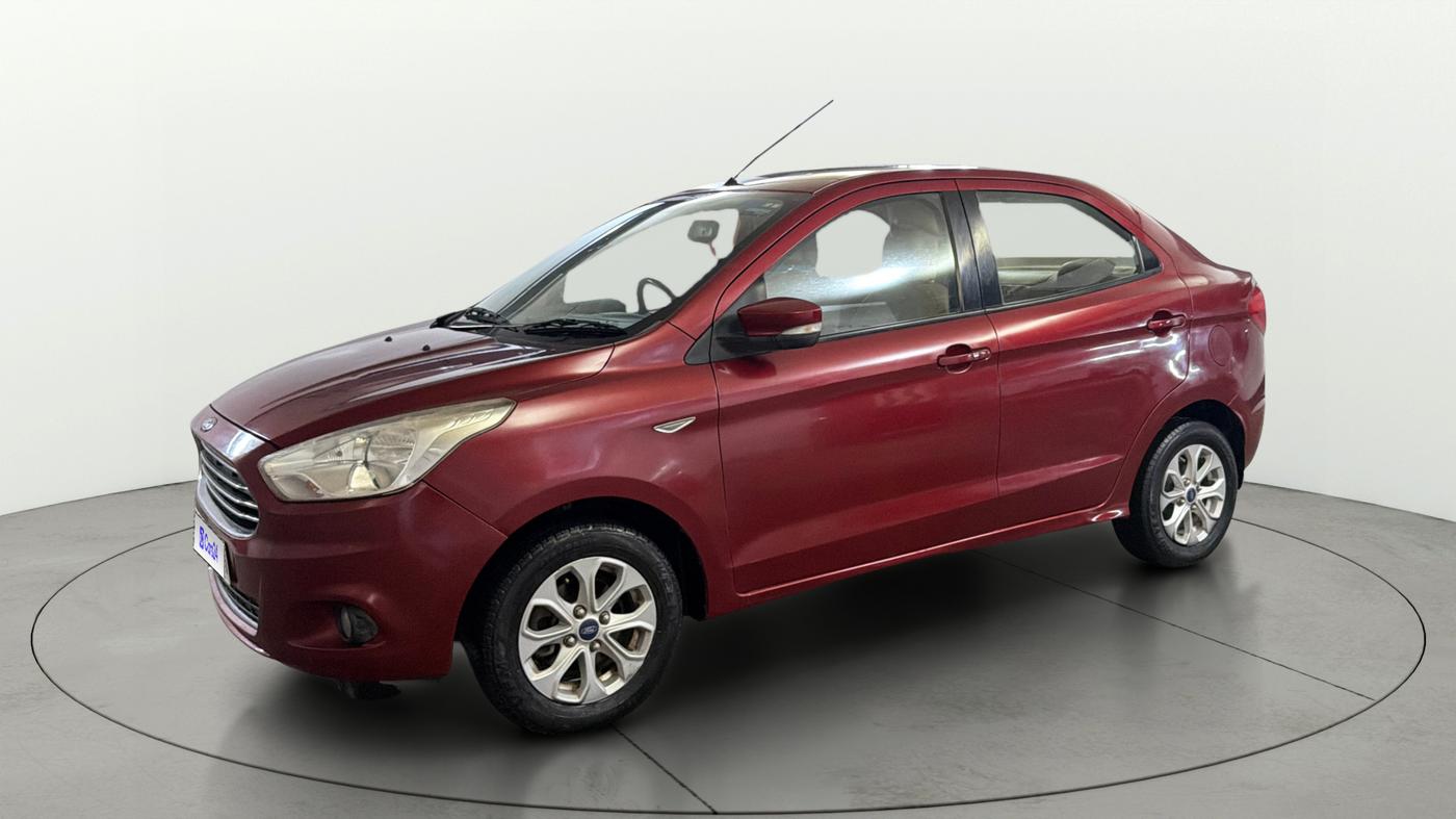 2016 Ford Figo Aspire TITANIUM 1.2 PETROL, Petrol, Manual, 51,747 km, Left Front Diagonal