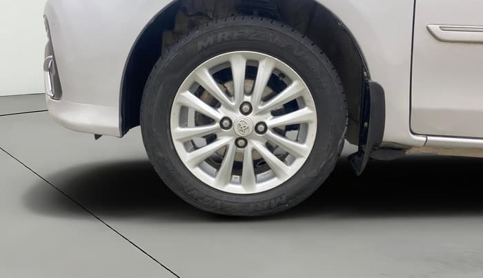 2016 Toyota Etios VX, Petrol, Manual, 90,212 km, Left Front Wheel