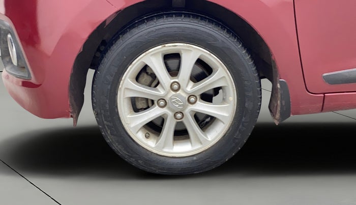 2015 Hyundai Grand i10 ASTA AT 1.2 KAPPA VTVT, Petrol, Automatic, 64,394 km, Left Front Wheel