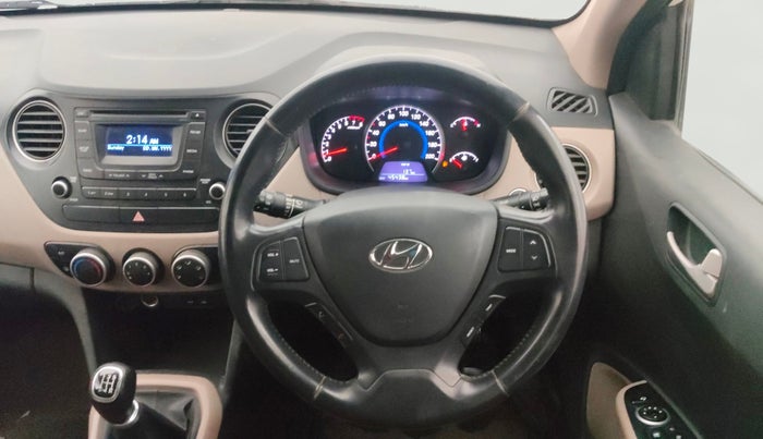 2015 Hyundai Grand i10 ASTA 1.2 KAPPA VTVT, Petrol, Manual, 45,424 km, Steering Wheel Close Up