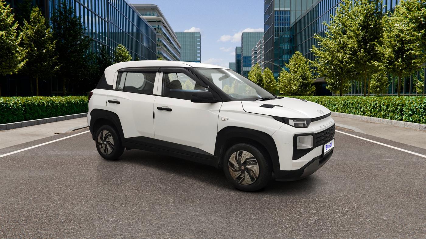 2025 Hyundai EXTER EX 1.2 CNG Duo MT, CNG, Manual, 22,568 km, Right Front Diagonal