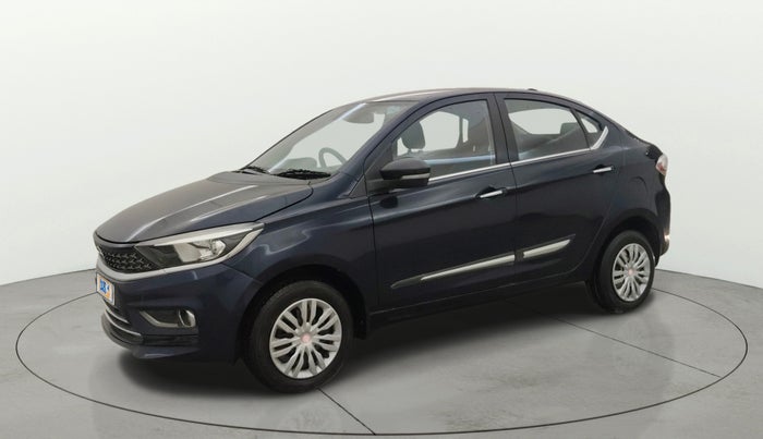 2022 Tata TIGOR XZ PLUS CNG, CNG, Manual, 39,569 km, Left Front Diagonal