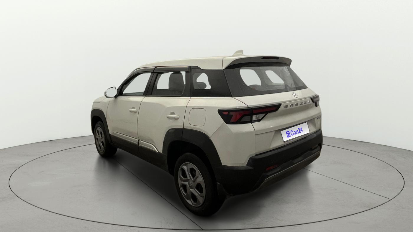 2023 Maruti BREZZA VXI SMART HYBRID, Petrol, Manual, 50,451 km, Left Back Diagonal